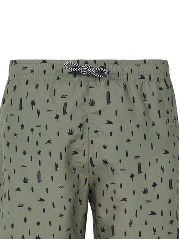 PROTEST Badeshorts 'PRTSAUL JR' in Grün