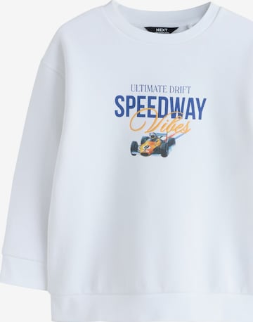 Sweat Next en blanc : devant