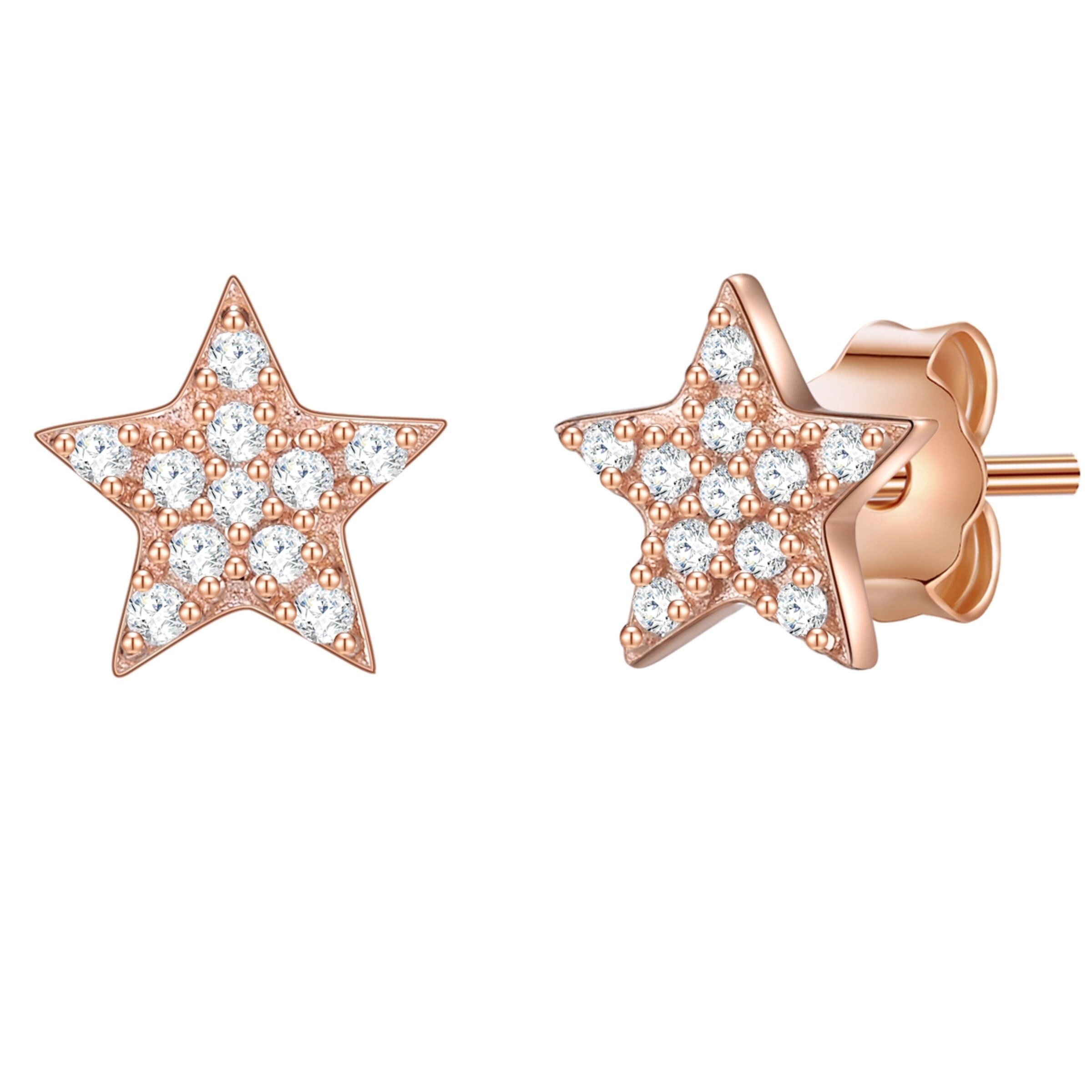 Boucles d'oreilles Glanzstücke München en or : devant