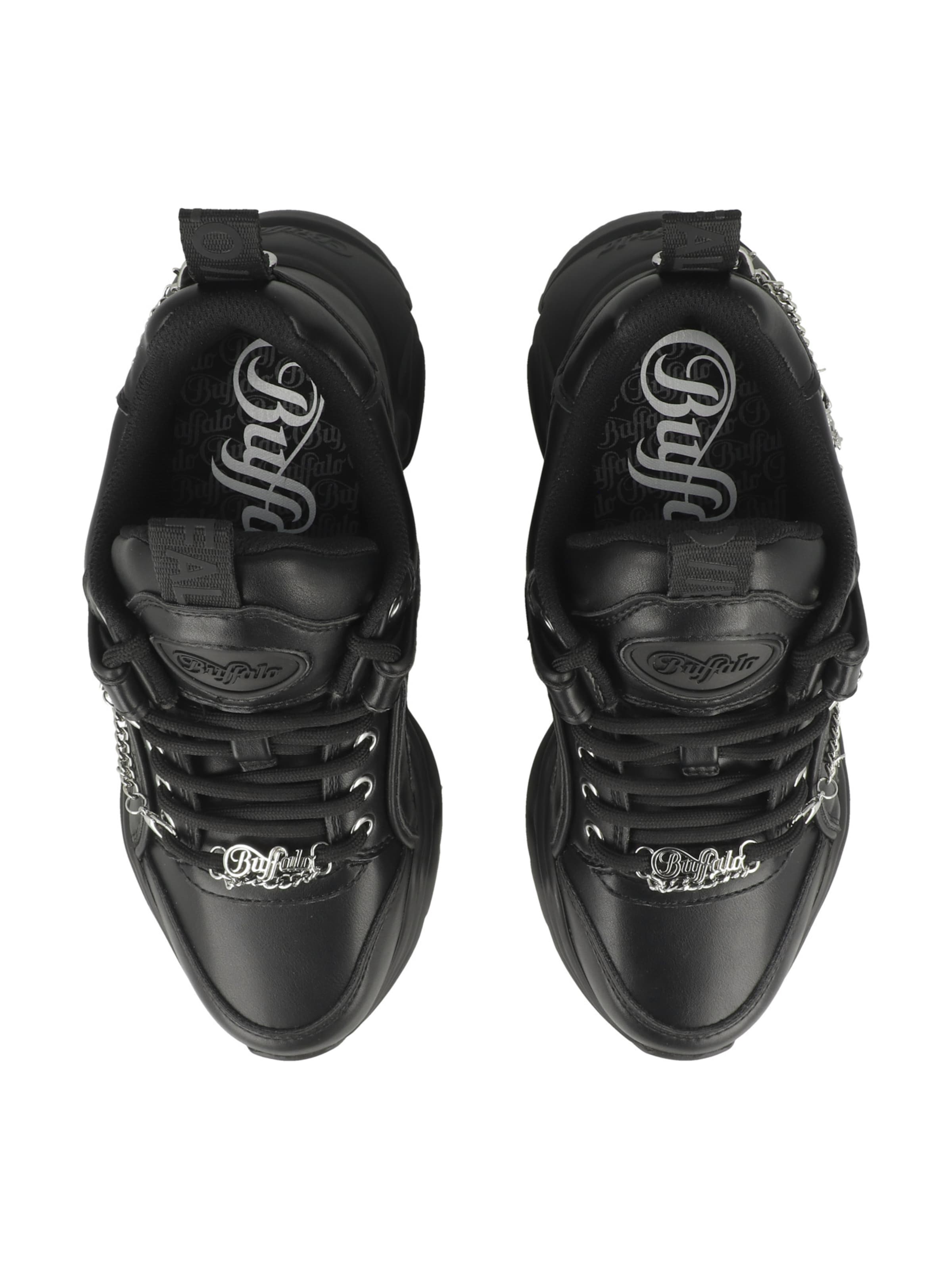 BUFFALO Sneaker 'Binary Charm 2.0' in Schwarz