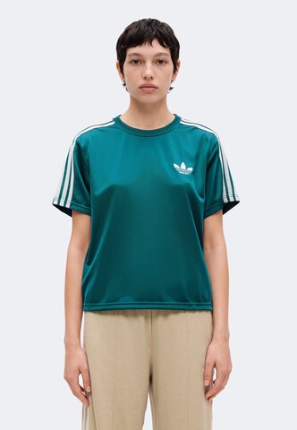 ADIDAS ORIGINALS Särk 'Firebird', värv roheline: eest vaates