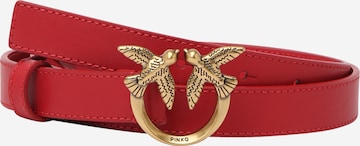 PINKO Belt 'LOVE' in Red: front