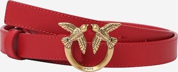 PINKO Riem 'LOVE' in Rood: voorkant