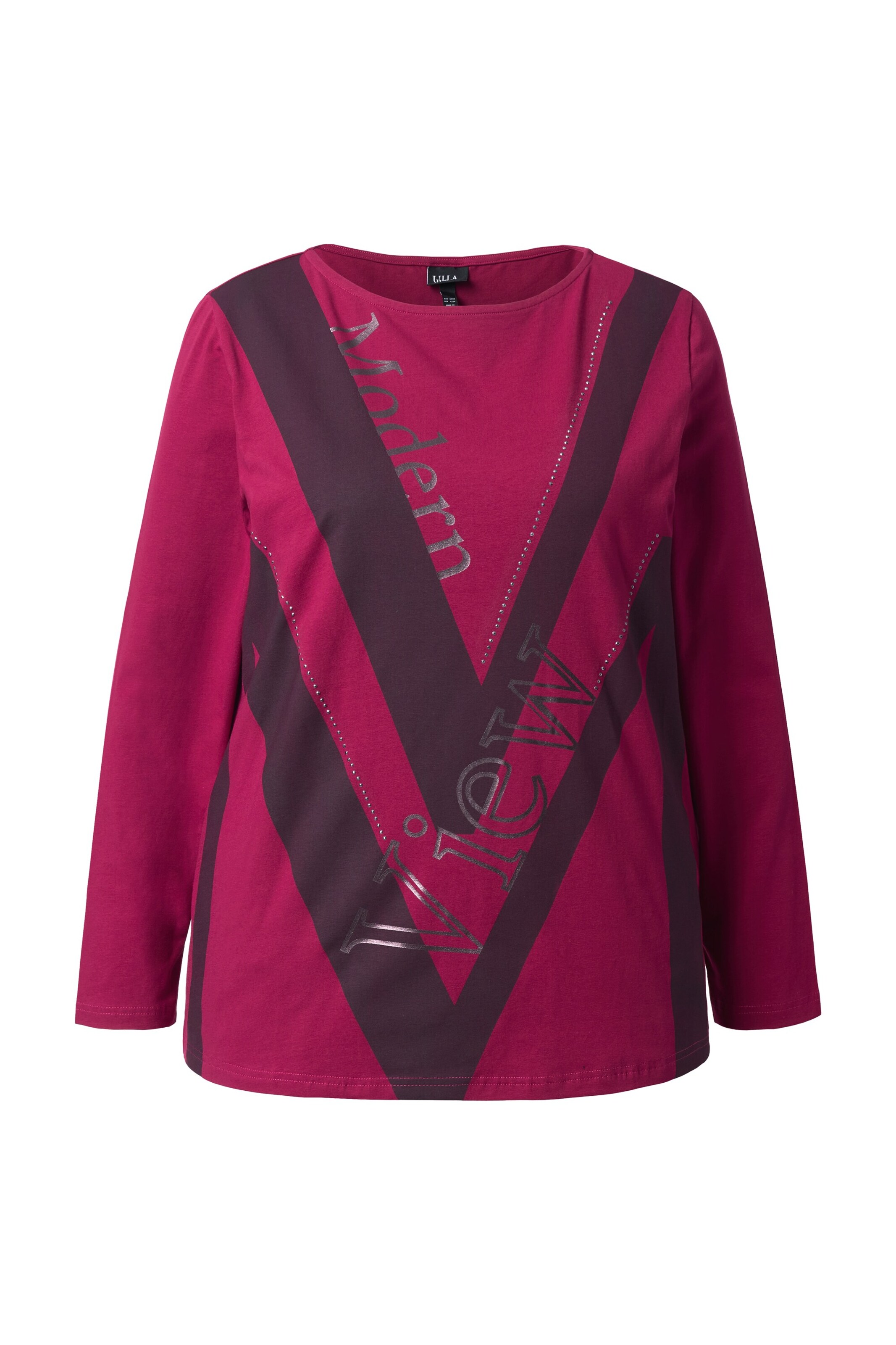 Ulla Popken Shirt in Rot: Vorderseite