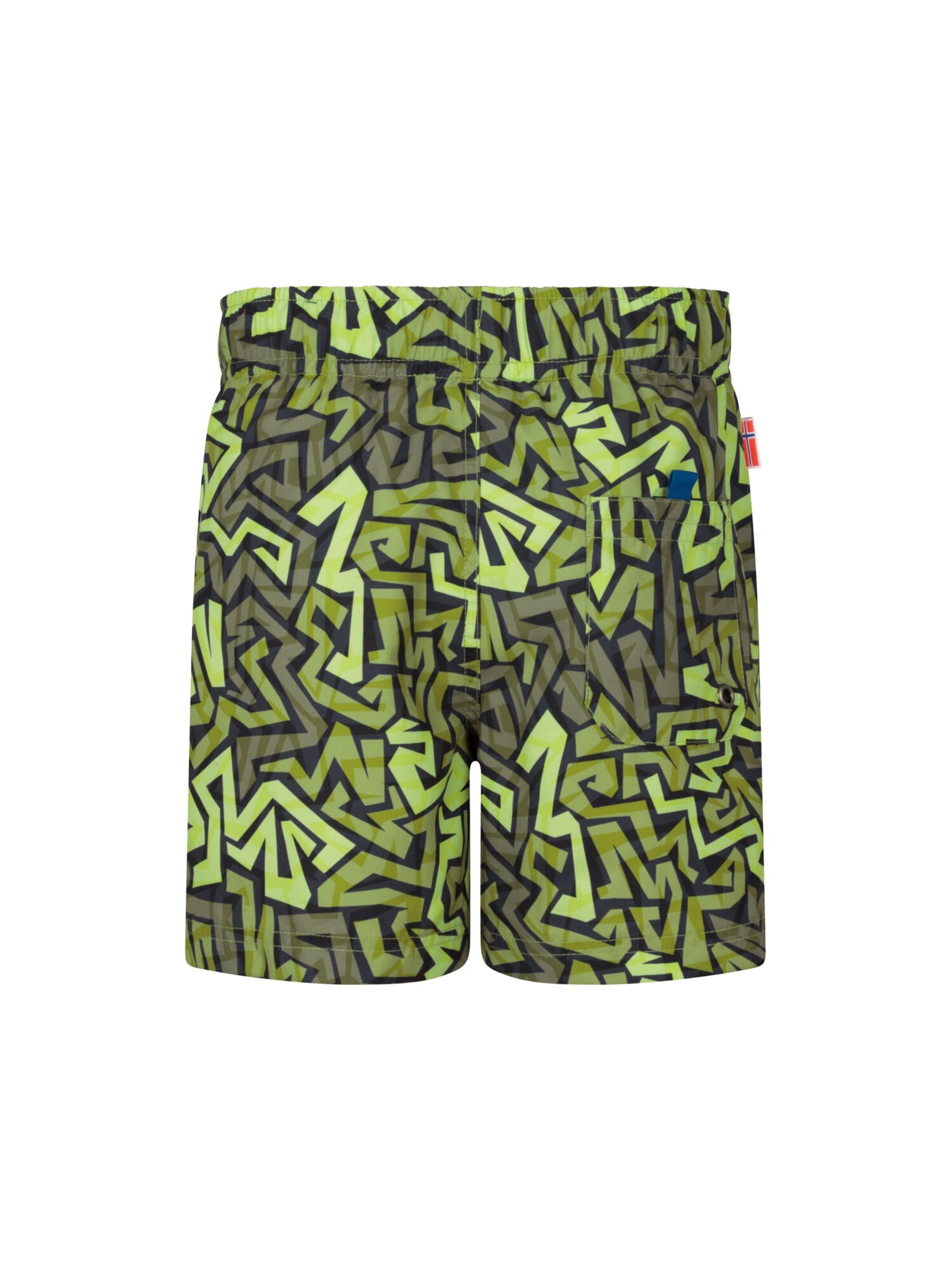 TROLLKIDS Regular Sporthose in Grün