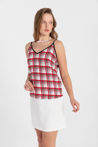 Haut Jimmy Sanders en rouge