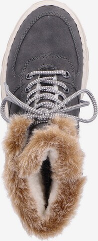 Rieker Lace-Up Boots in Grey