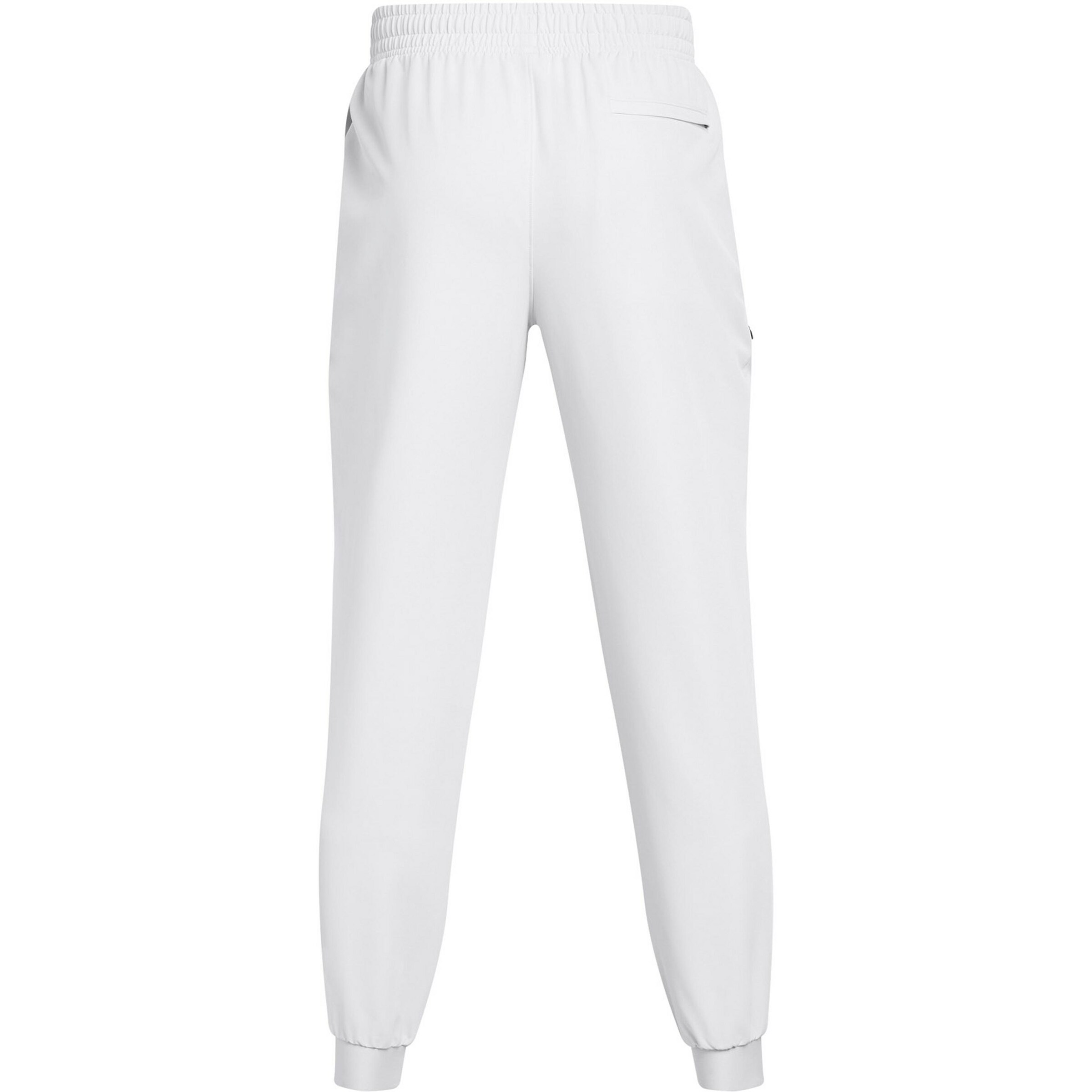 UNDER ARMOUR Tapered Sports trousers 'Unstoppable' in White