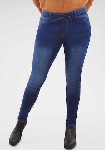 Navigazione Skinny Jeggings in Blau: predná strana