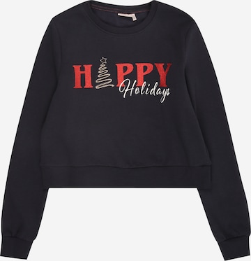 ONLY GIRLS Sweatshirt 'KOGNORA' in Blue: front