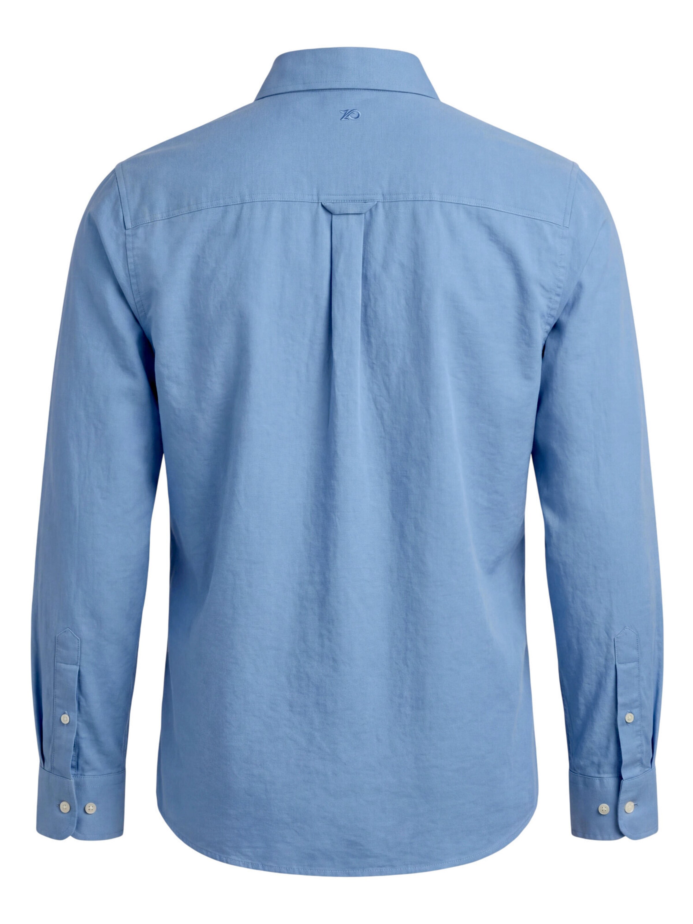 zero Regular fit Button Up Shirt in Blue