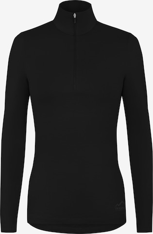 normani Sweatshirt 'Launceston' in Schwarz: Vorderseite