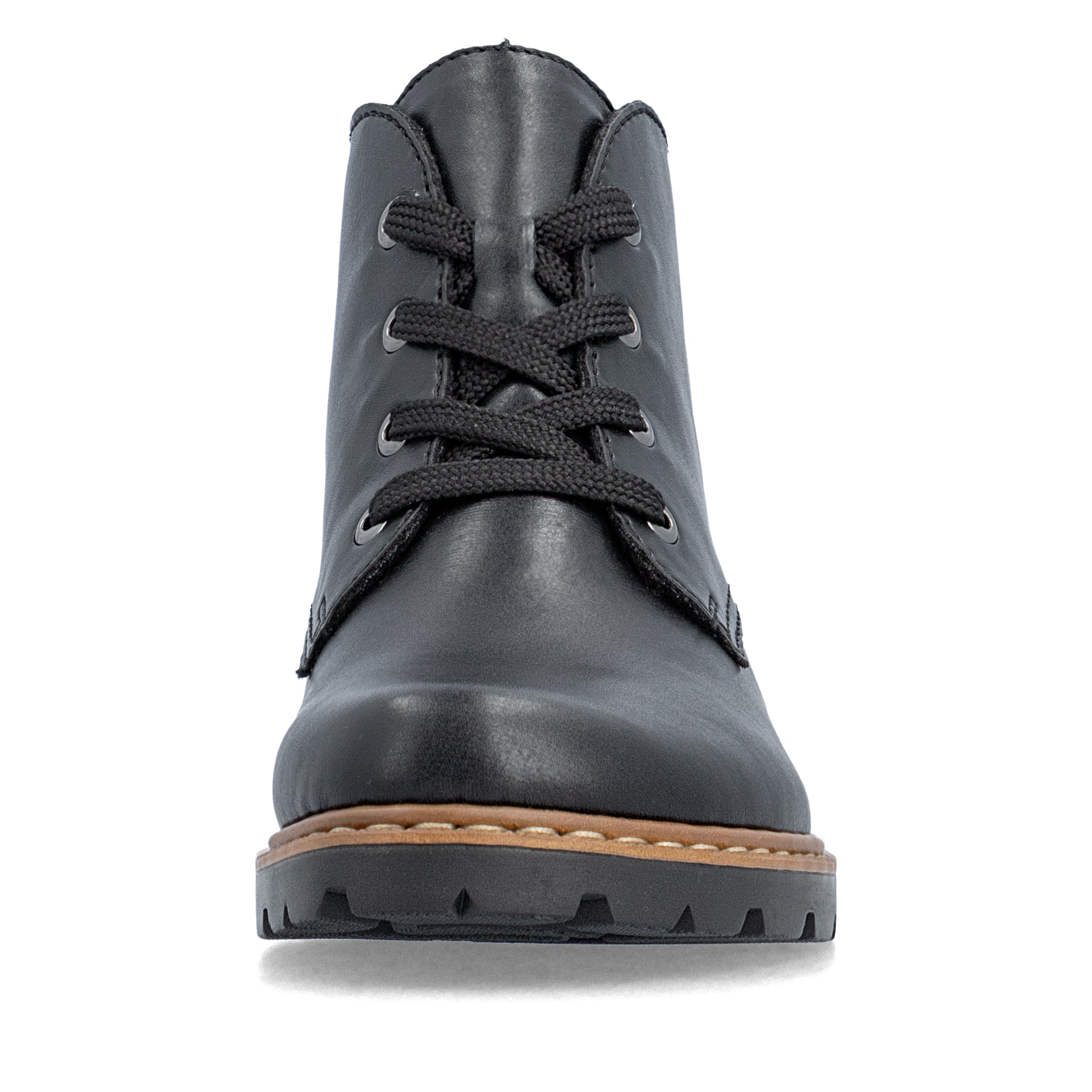 Bottines à lacets Rieker en noir