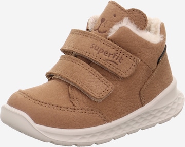 SUPERFIT Lauflernschuh 'Breeze' in Braun: Vorderseite