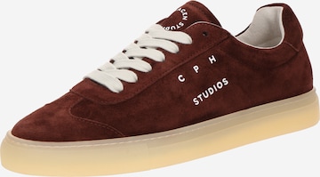 Baskets basses 'CPH433' Copenhagen Studios en rouge : devant