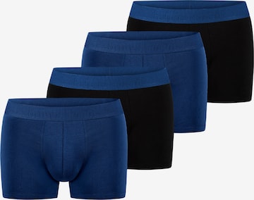 Bruno Banani Boxershorts 'Flowing' in Blau: Vorderseite