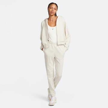 Nike Sportswear Sweatjacke 'Chill' in Beige