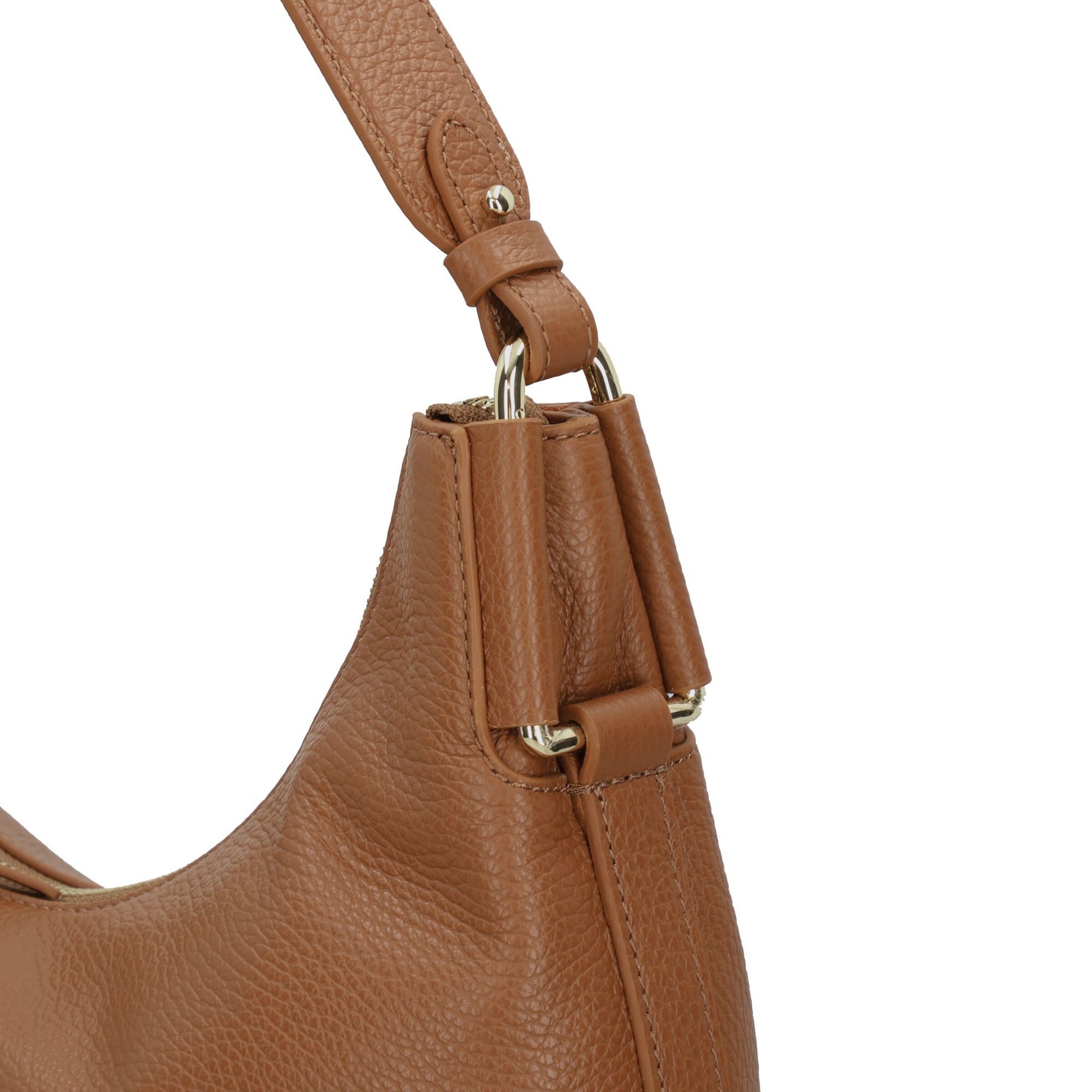 Coccinelle - Mala de ombro 'Rebekka' em castanho