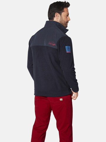Jan Vanderstorm Sweatjacke 'Aspian' in Blau