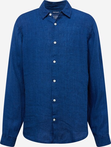 GAP Regular Fit Skjorte i blå: forside