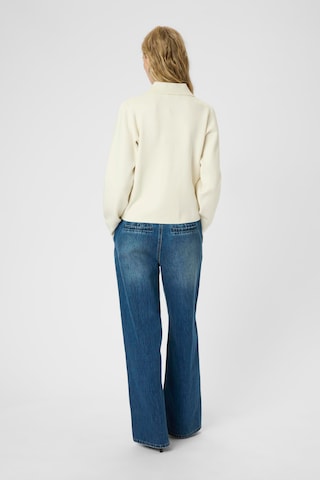 KAREN BY SIMONSEN Gebreid vest 'Antonella' in Wit