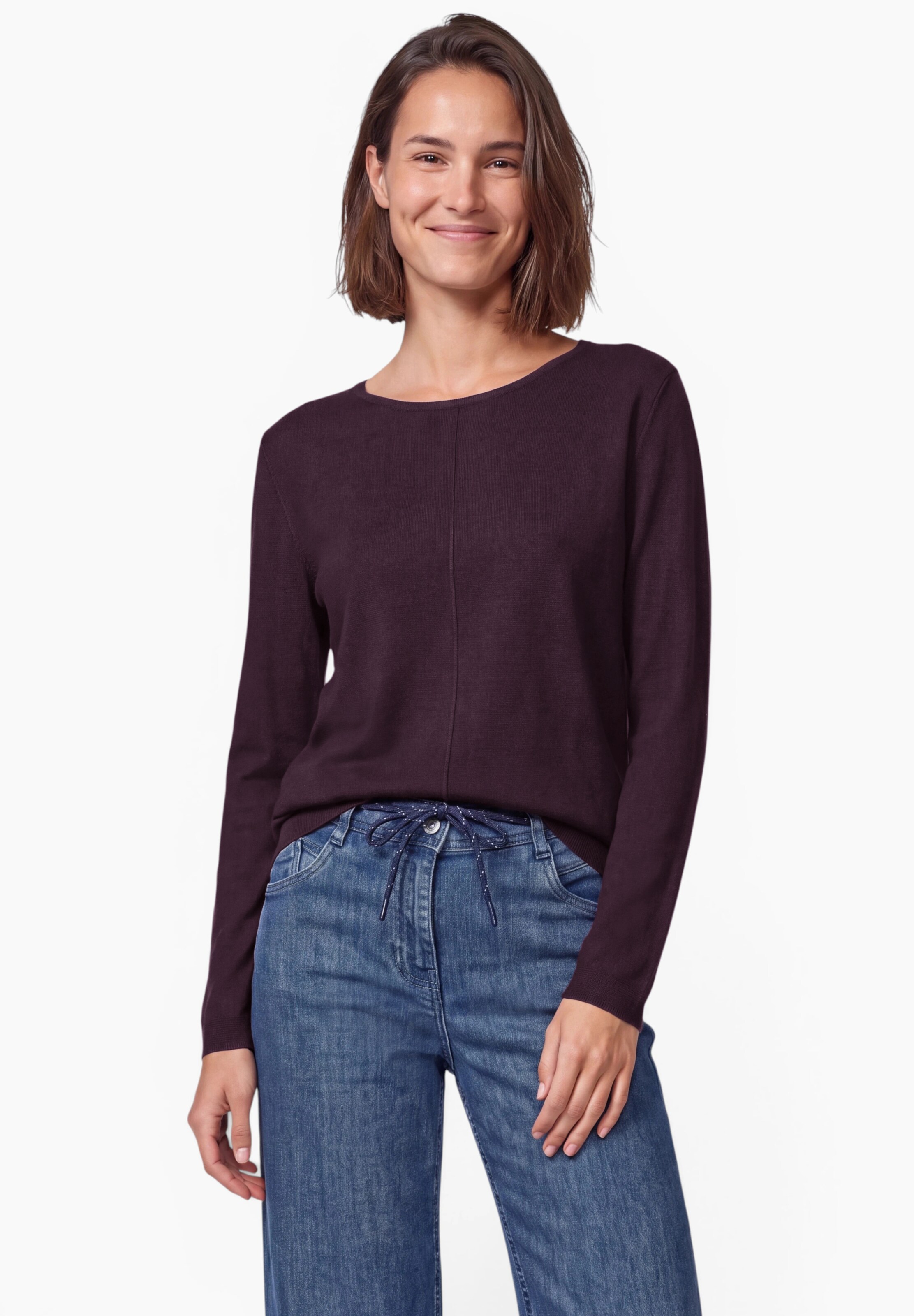 CECIL Pullover in Rot: Vorderseite
