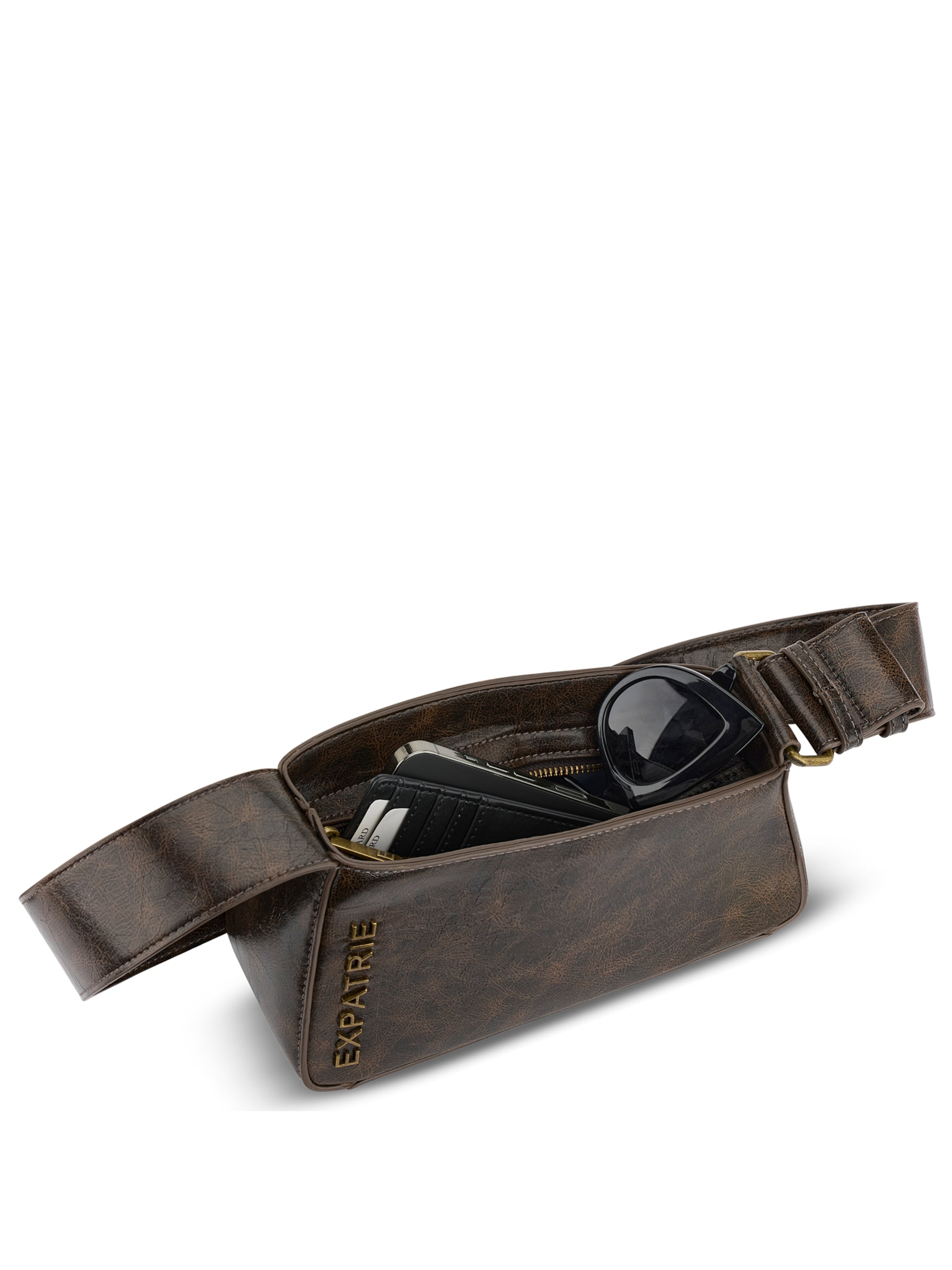 Expatrié Válltáskák 'Georgia' - barna