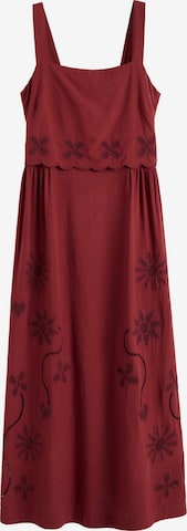 Chinti & Parker - Vestido de verão em vermelho: frente