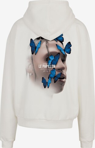 MT Upscale Sweatshirt 'Le Papillon' in Beige