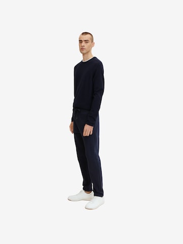 Regular Pantalon TOM TAILOR en bleu