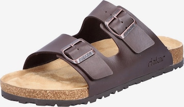 Rieker - Zapatos abiertos en marrón: frente