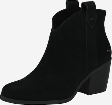 Botine 'CONSTANCE' de la TOMS pe negru: față