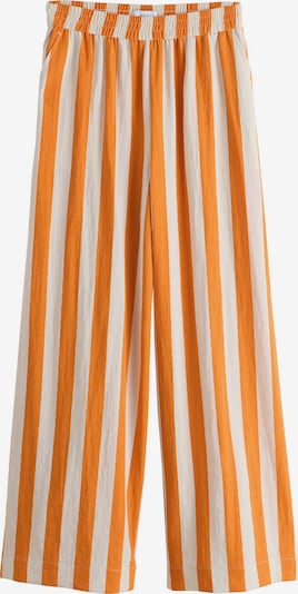 Next Hose in 44/Long in orange / naturweiß, Produktansicht