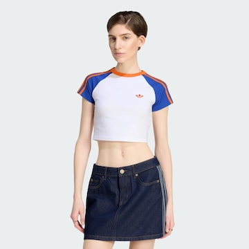 ADIDAS ORIGINALS - Camisa 'Sst' em branco: frente