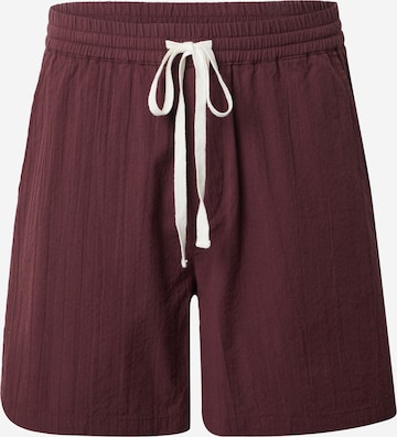 Guido Maria Kretschmer Men Regular Панталон 'Jesper' в червено: отпред