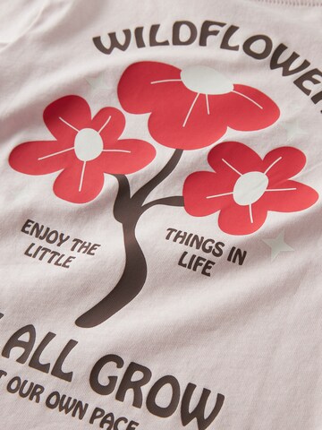 T-Shirt 'NMFKATRINA' NAME IT en rose