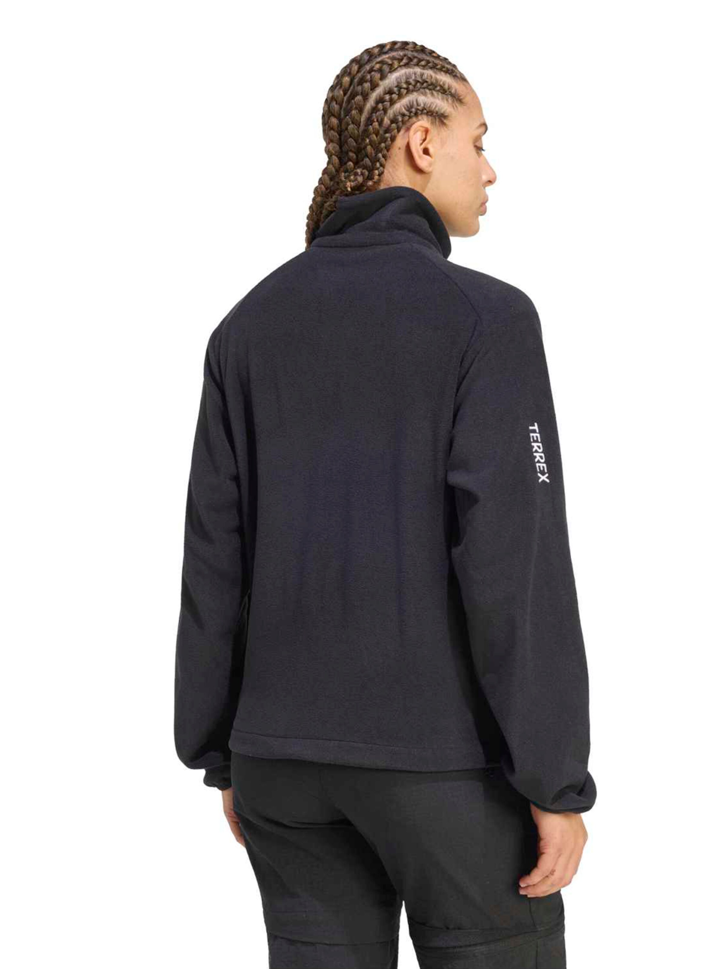 ADIDAS TERREX - Casaco de velo funcional em preto