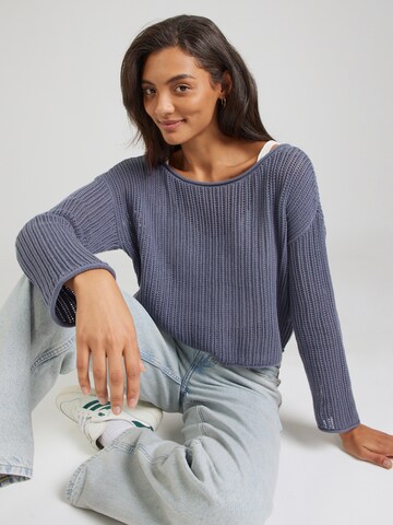HOLLISTER Sweater 'EMEA' in Blue: front