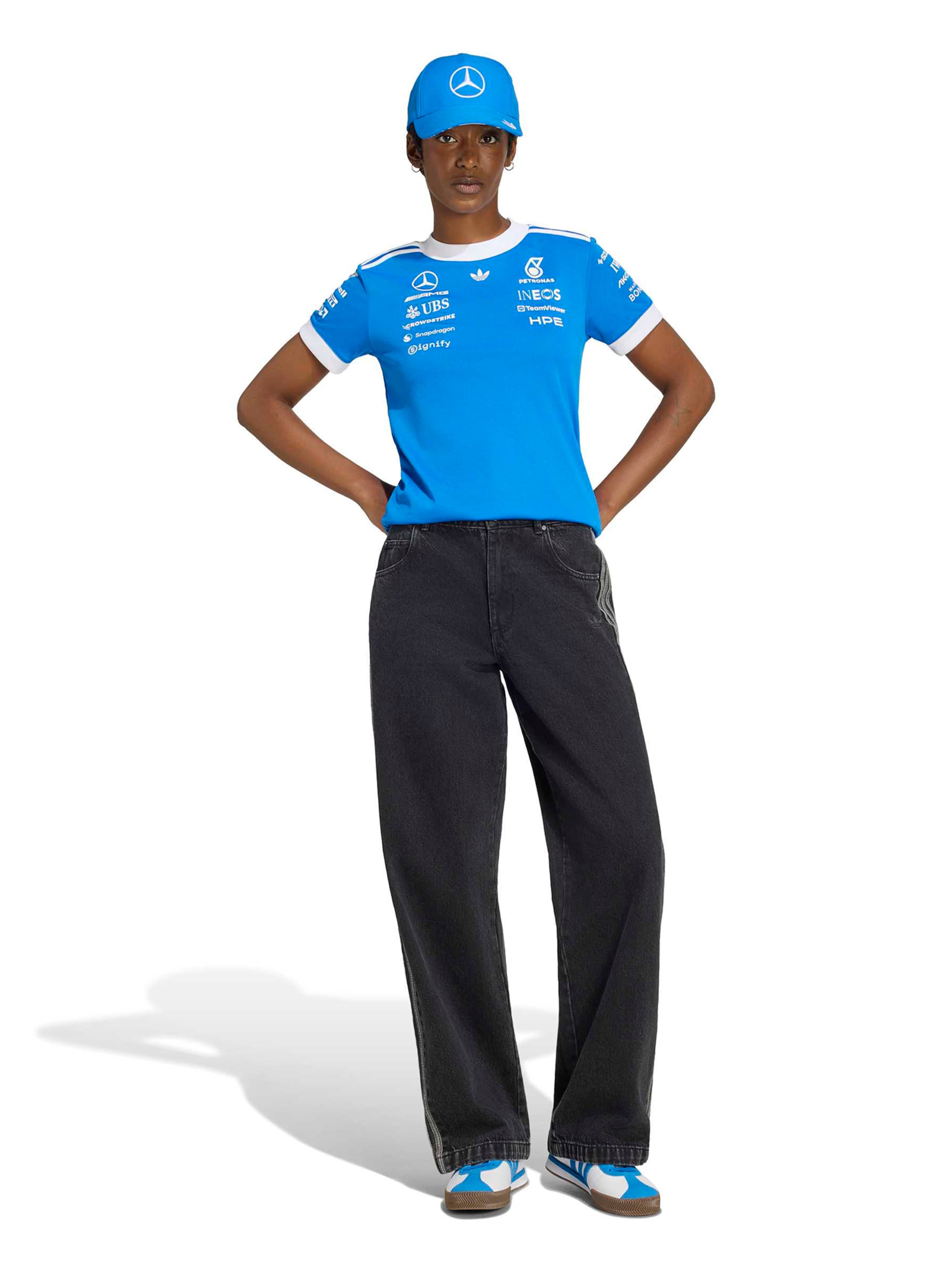 T-shirt fonctionnel 'Mercedes-AMG Petronas Formula 1 Team' ADIDAS PERFORMANCE en bleu