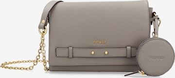 Sac bandoulière 'Chic Way' Picard en gris : devant