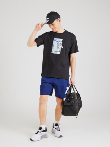 Maglia funzionale 'LENS' di ADIDAS SPORTSWEAR in nero