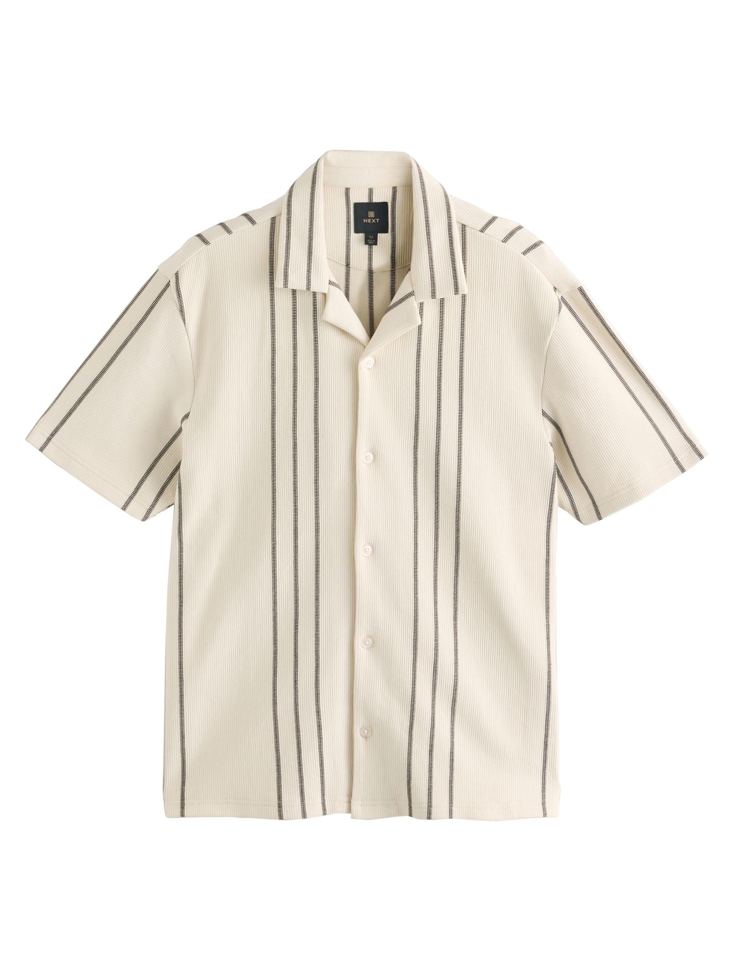 Next Средняя посадка Рубашка в Белый: спереди