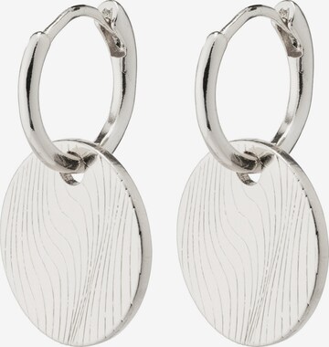 Pilgrim Earrings 'LOVE' in Silver: front