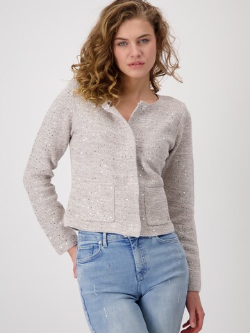monari Knit Cardigan in Beige: front