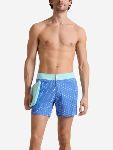 Vilebrequin Zwemshorts in Blauw: voorkant