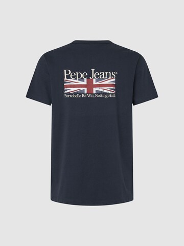 T-Shirt 'Alfie' Pepe Jeans en bleu