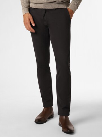 BRAX Slim fit Chino Pants ' Fabio In ' in Grey: front