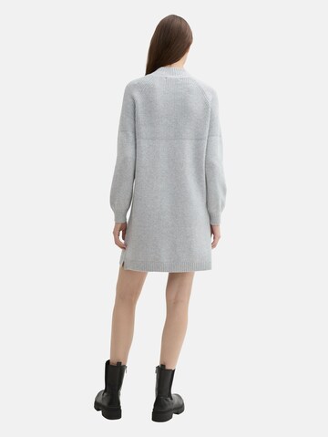 TOM TAILOR DENIM Knit dress in Grey
