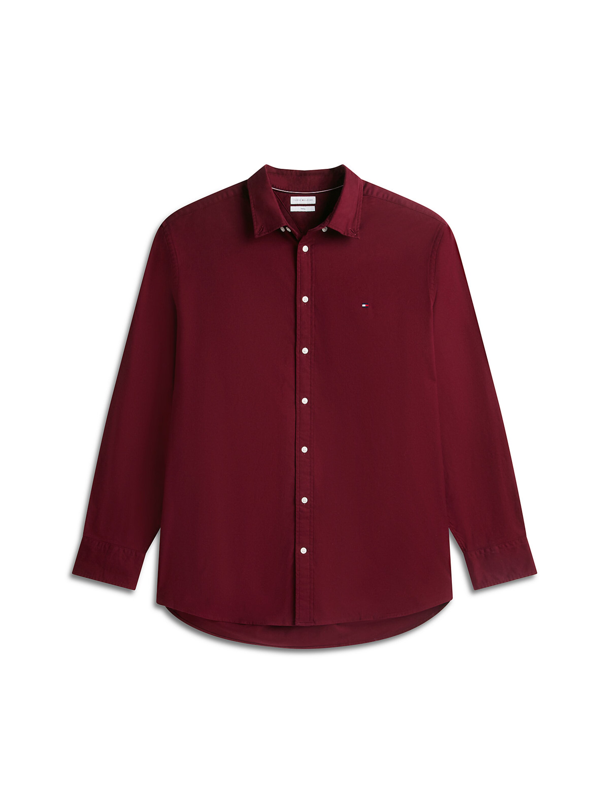 Tommy Hilfiger Big & Tall Regular Fit Hemd 'Flex' in Lila: Vorderseite