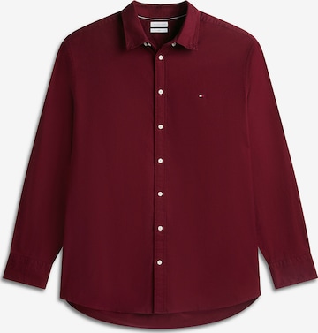 Tommy Hilfiger Big & Tall Regular Fit Hemd 'Flex' in Lila: Vorderseite
